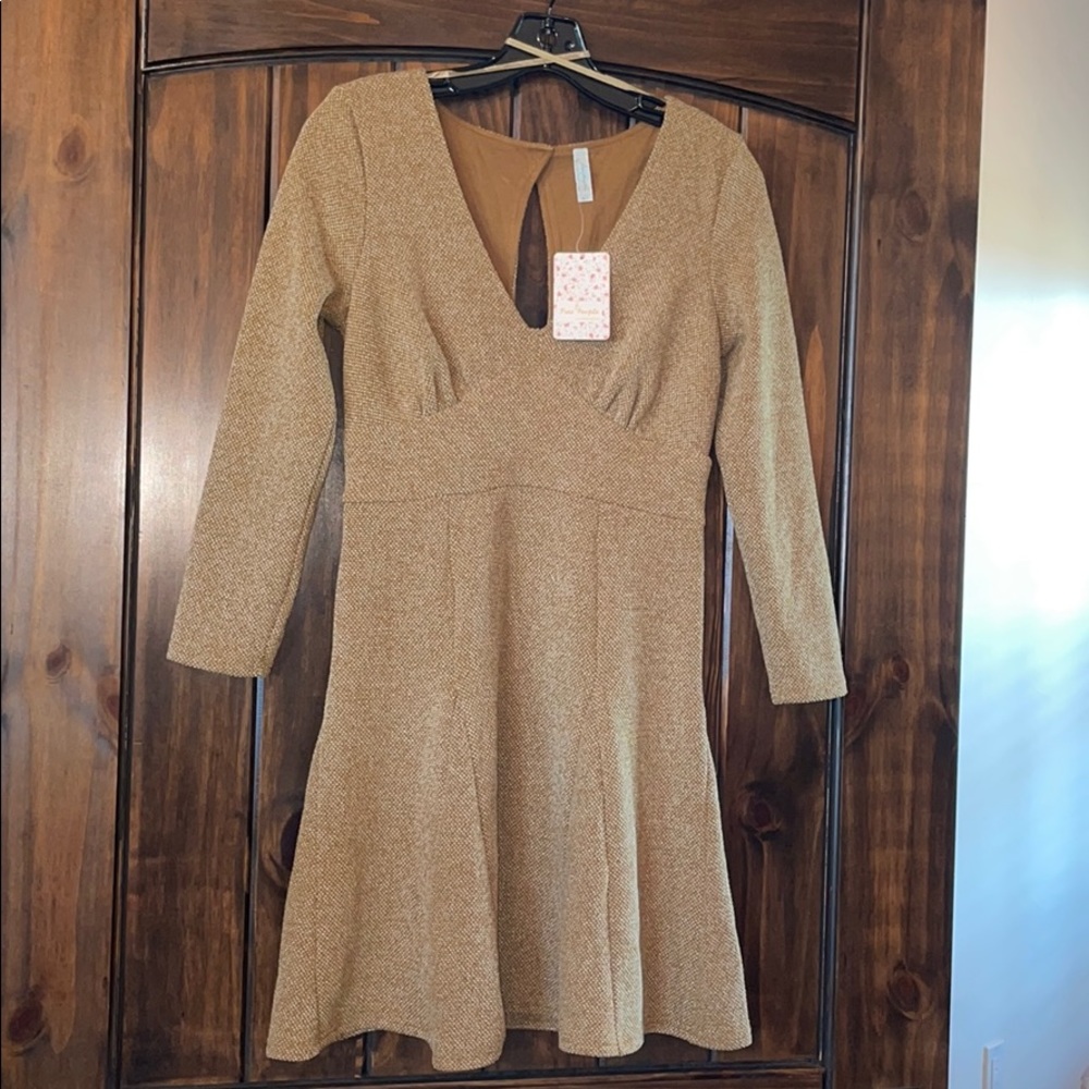 Free people Brown dress